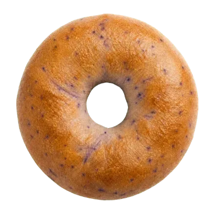 Blueberry bagel