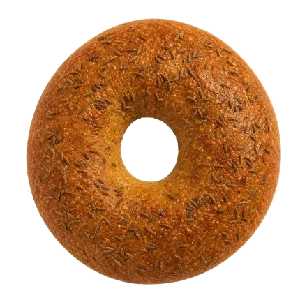 Rye bagel